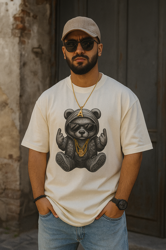 Swaggy Bear Oversized T-shirt | The Glaciours