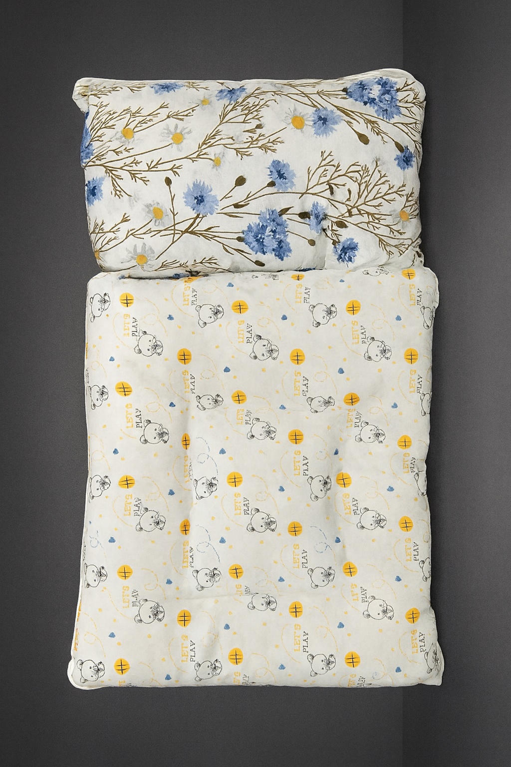 Premium Baby Sleeping Bed with Flower Print | Soft &amp; Cozy Newborn Carry Nest