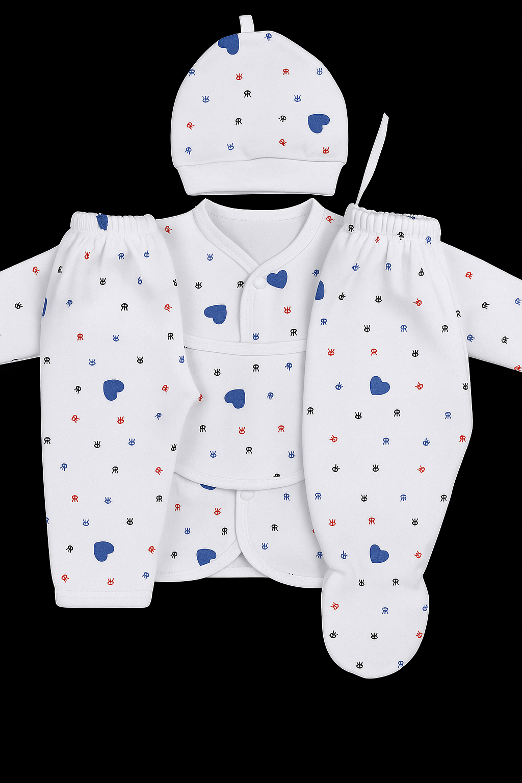 Newborn 5 Piece Set | Moon & Stars Collection