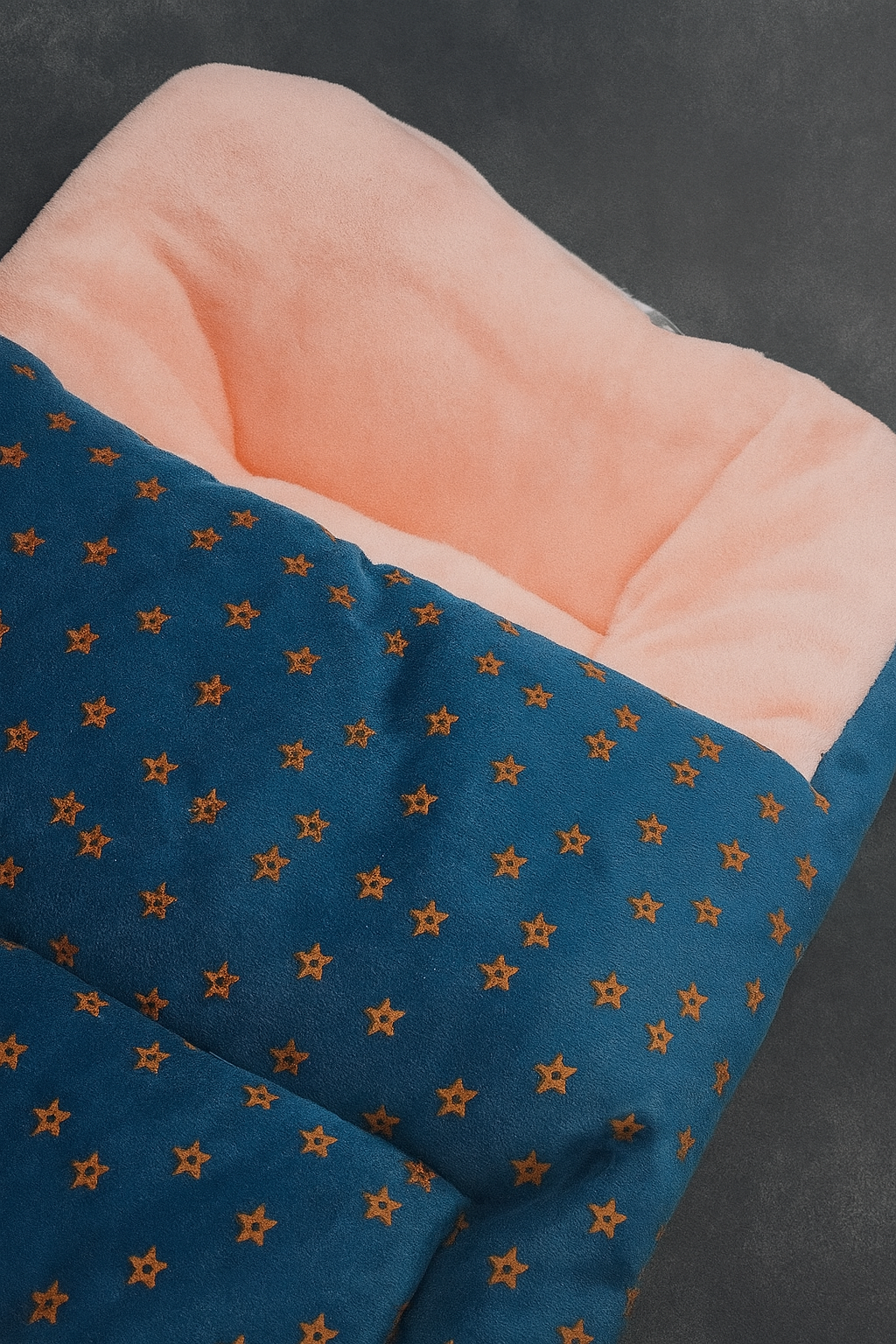Premium Baby Sleeping Bed with Star Print | Soft & Cozy Newborn Carry Nest