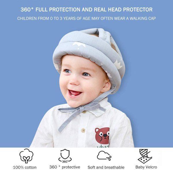 Baby Head Protector | Moon & Stars